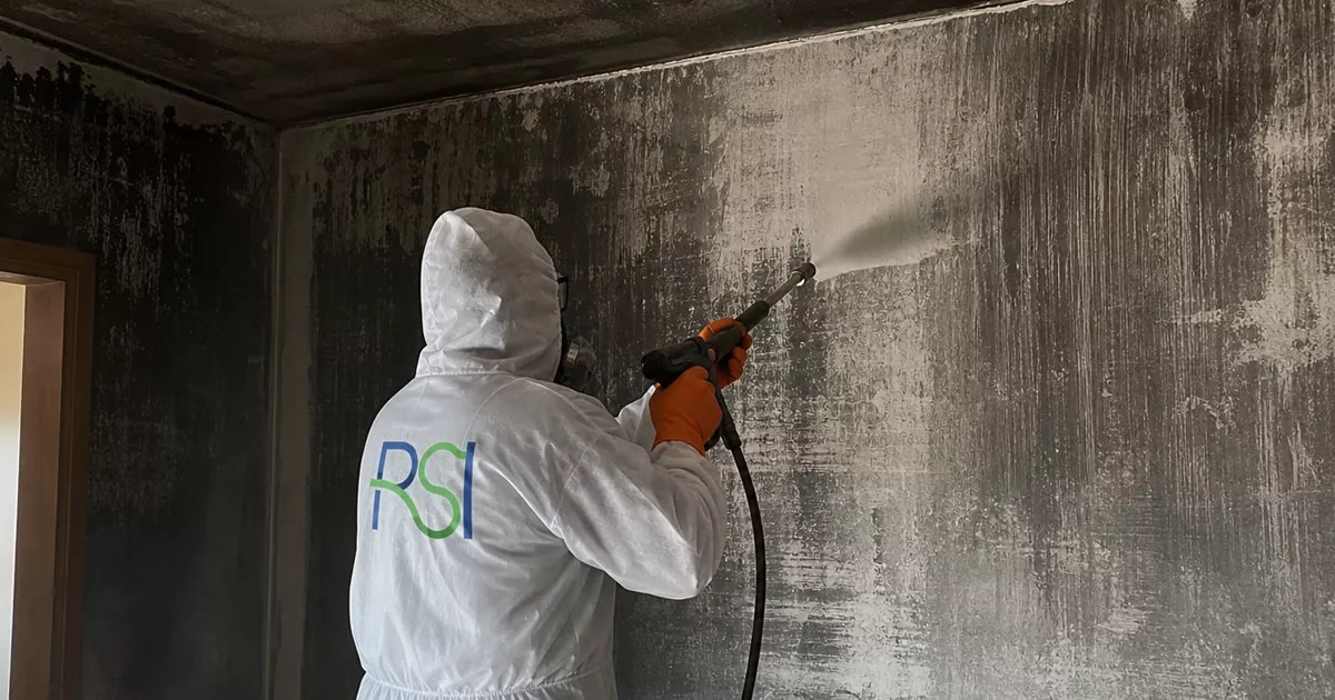 Pulizia post incendio a Lecco — Rapida Servizi Italia