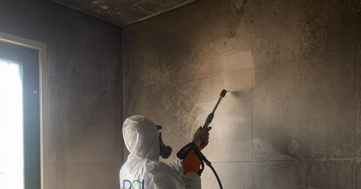 Pulizia post incendio a Livorno — Rapida Servizi Italia