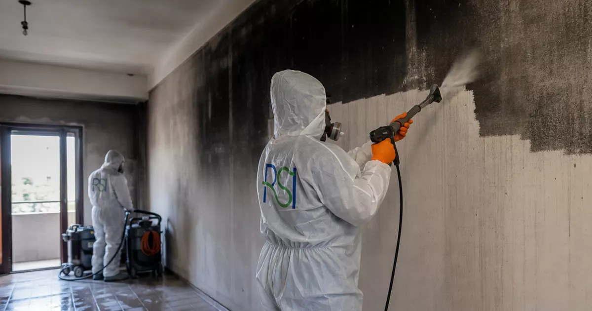 Pulizia post incendio nel Sud Sardegna — Rapida Servizi Italia