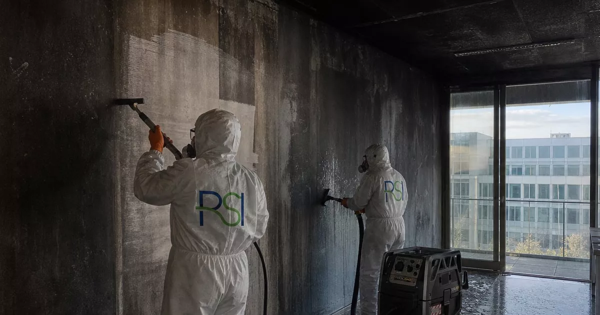 Pulizia post incendio a Varese — Rapida Servizi Italia